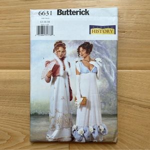 Butterick 6631, sewing pattern, sizes 12-16